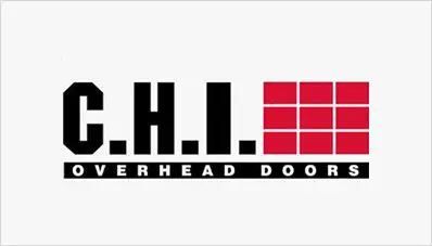 A logo of overhead doors for the chli.