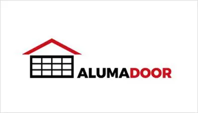 A logo of alumadoor